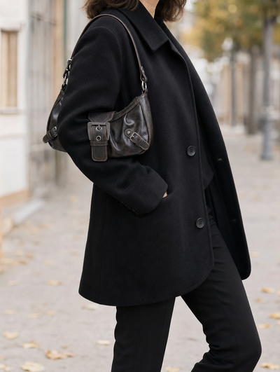 Locksley baguettetas met gesp