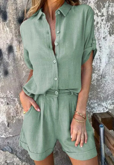 Jamie lichte set met short en top