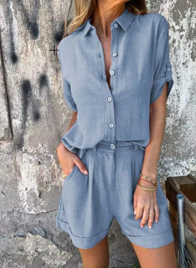 Jamie lichte set met short en top