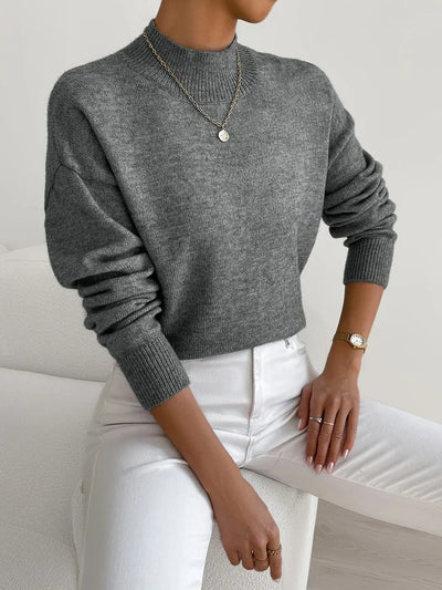Emilia | Dames trui met lange mouwen
