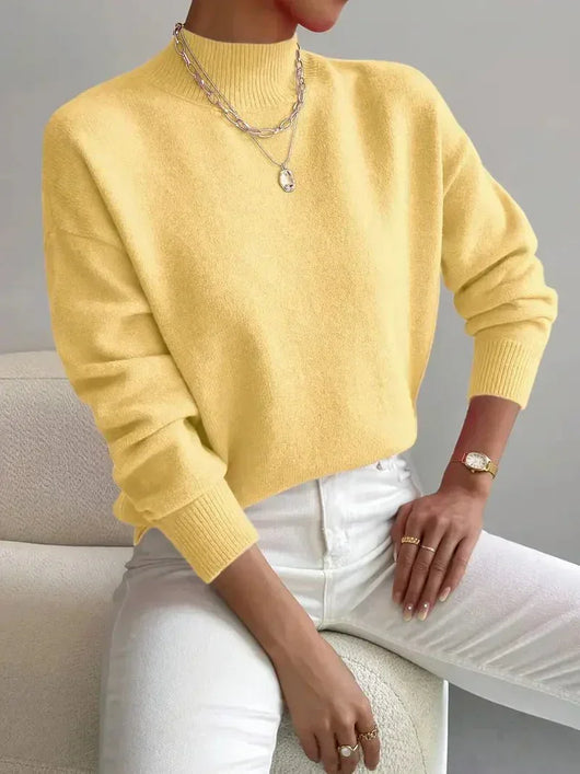 Emilia | Dames trui met lange mouwen