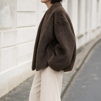 Norwood teddyfleece jas