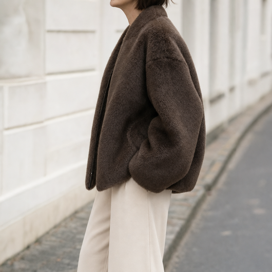 Norwood teddyfleece jas