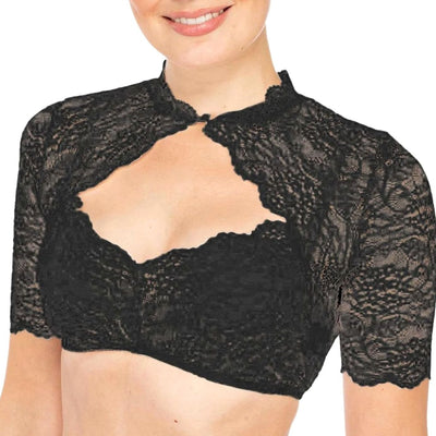 Annika | Elegante dames Oktoberfest dirndlblouse van kant