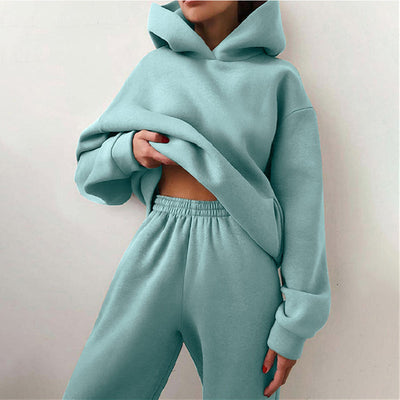 Doris | Dames streetstyle set met hoodie en joggingbroek