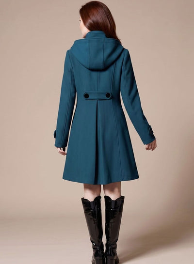 Leonie | Elegante dames wintermantel met zijzakken