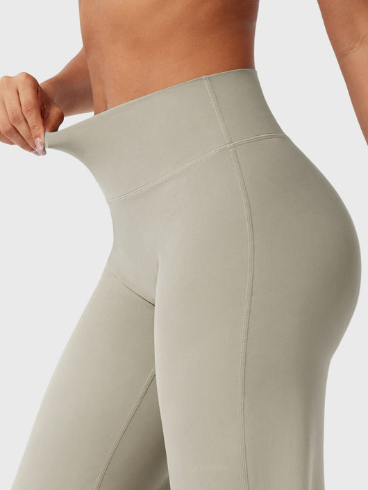 Doris | Dames zomerbroek met wijd uitlopende pijp en hoge taille