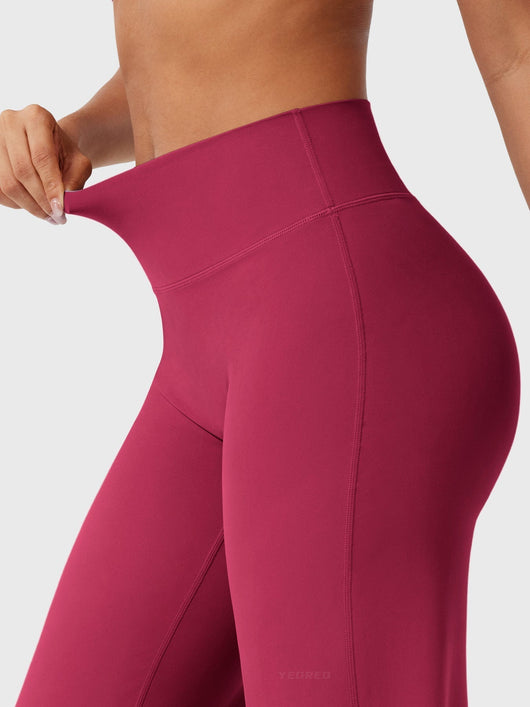 Doris | Dames zomerbroek met wijd uitlopende pijp en hoge taille
